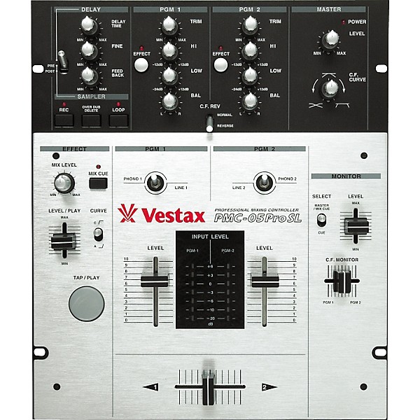 Vestax PMC-05PROSL DJ Mixer with Sampling | Guitar Center