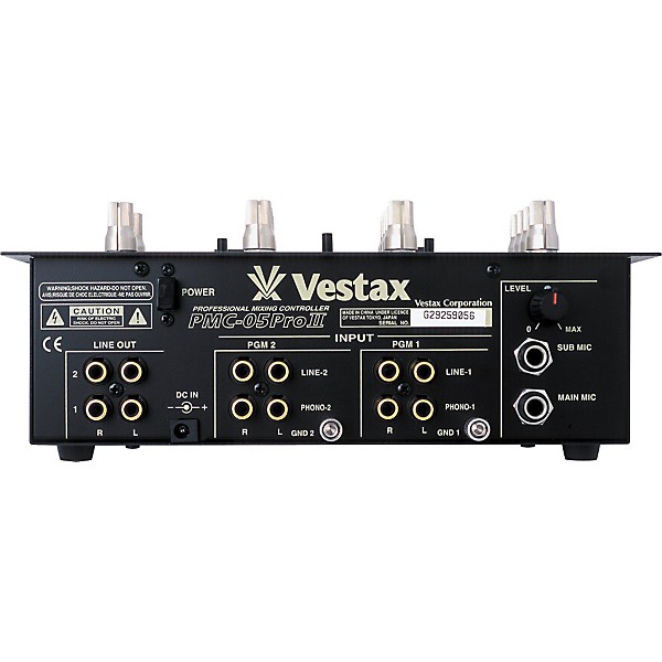 Restock Vestax Vestax PMC-05 Pro II 2 Channel DJ Scratch Mixer
