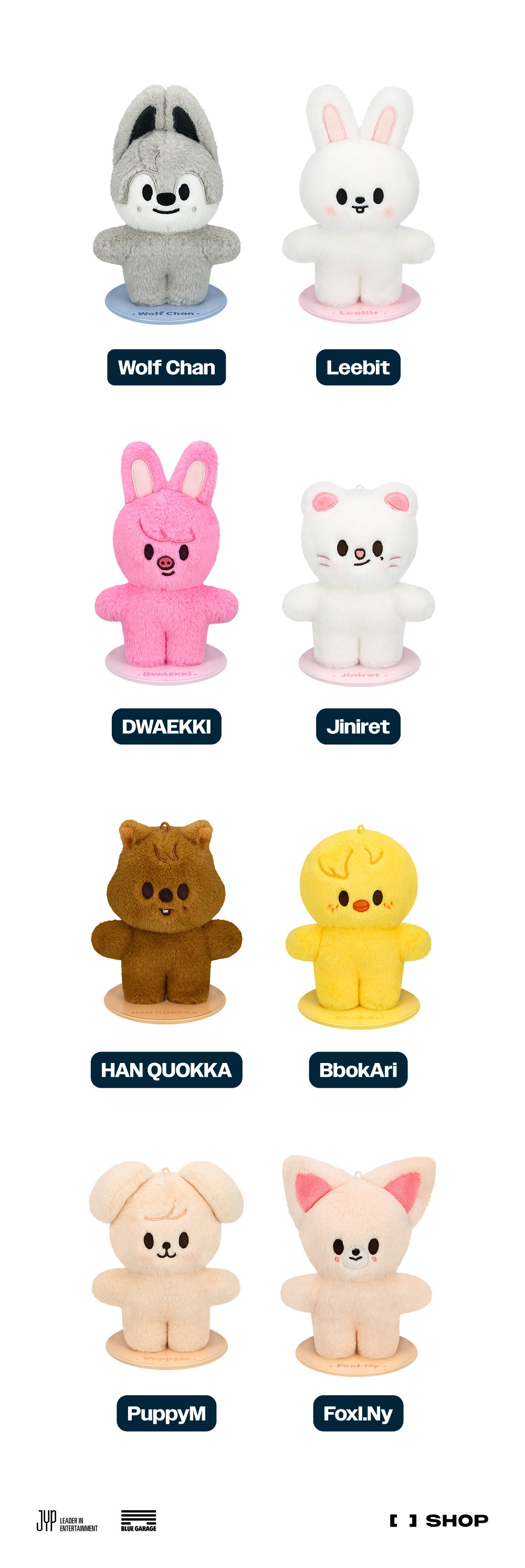 jp.ktown4u.com : Stray Kids - [dominATE : celebrATE] SKZOO PLUSH