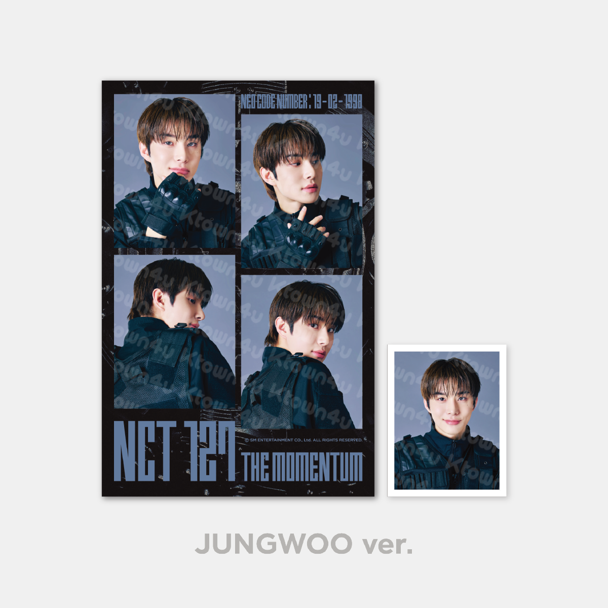 NCT 127 ドヨン 直筆サイン入り ポラロイド