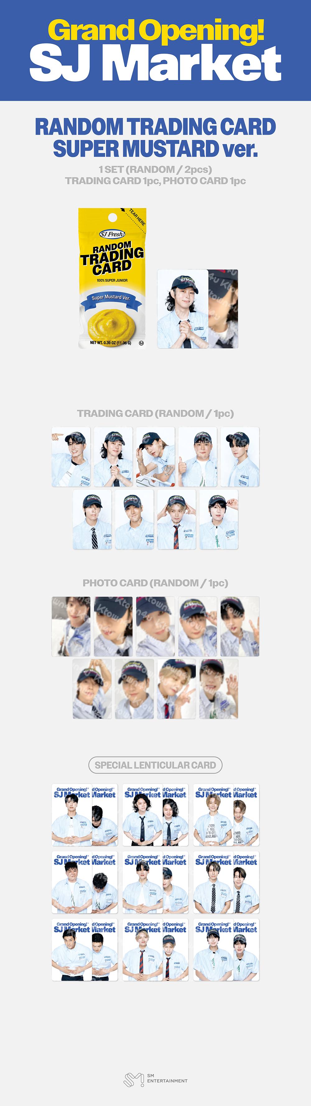 ktown4u.com : SUPER JUNIOR - [GRAND OPENING! SJ MARKET] RANDOM