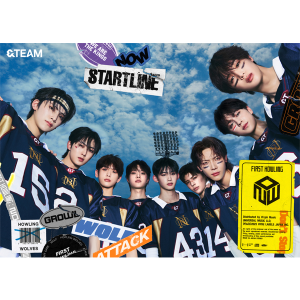jp.ktown4u.com : &TEAM - 1st ALBUM [First Howling : NOW] LIMITED