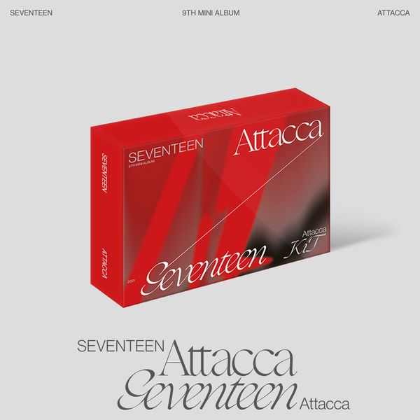 jp.ktown4u.com : Seventeen - ミニアルバム 9集 [Attacca] (キット