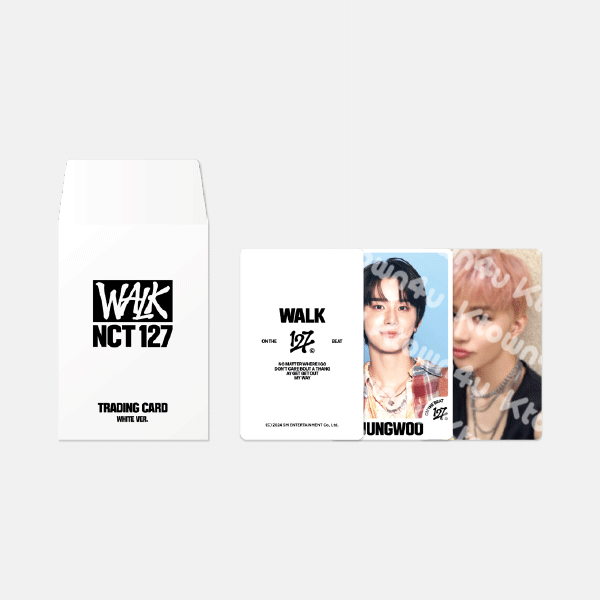 jp.ktown4u.com : NCT 127 - [WALK : ON THE BEAT] RANDOM TRADING