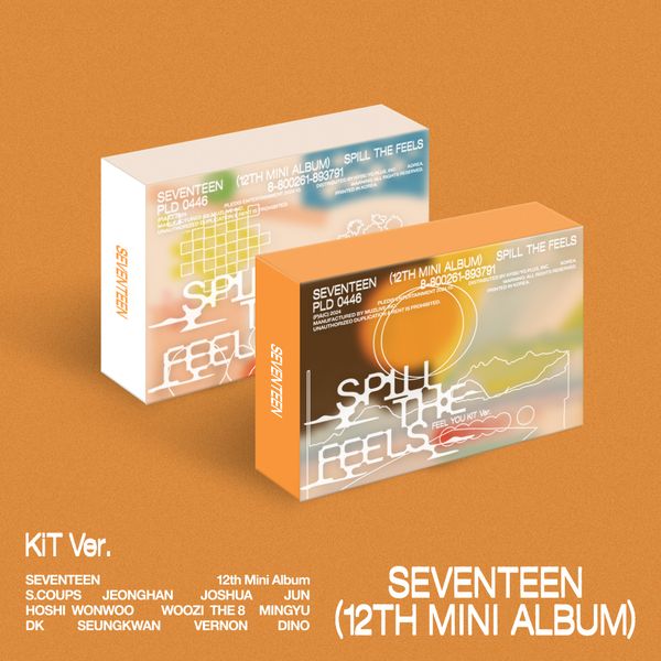 jp.ktown4u.com : SEVENTEEN - ミニアルバム12集 [SPILL THE FEELS