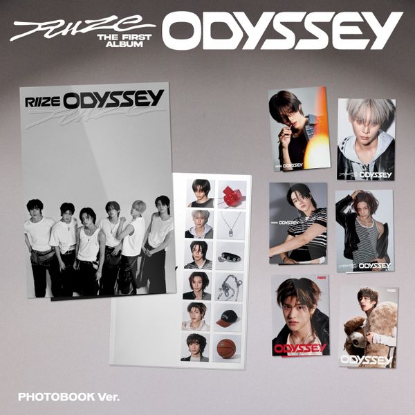 jp.ktown4u.com : RIIZE - 正規アルバム1集 [ODYSSEY] (PHOTOBOOK Ver