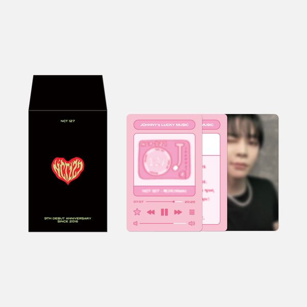 jp.ktown4u.com : NCT 127 - [9TH ANNIVERSARY MD] LUCKY CARD SET