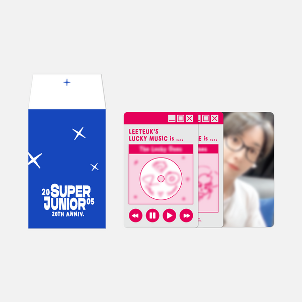 jp.ktown4u.com : SUPER JUNIOR - [20TH ANNIVERSARY MD] LUCKY CARD SET