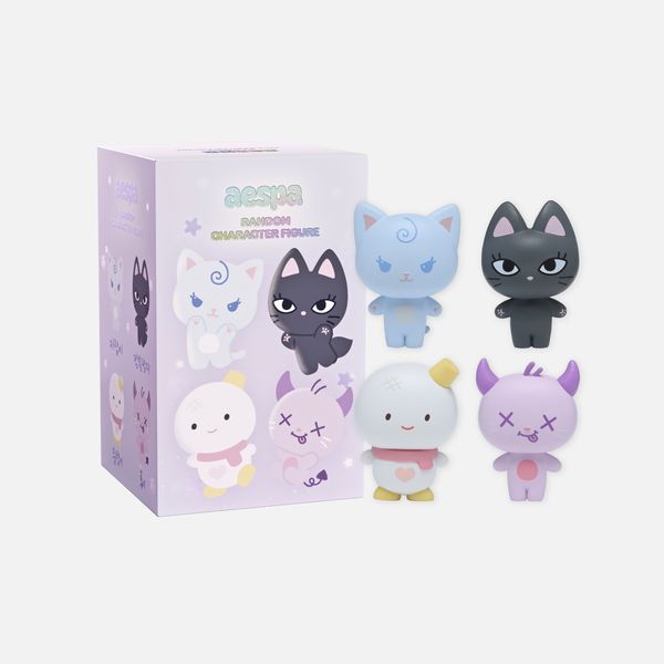 jp.ktown4u.com : aespa - RANDOM CHARACTERS FIGURE