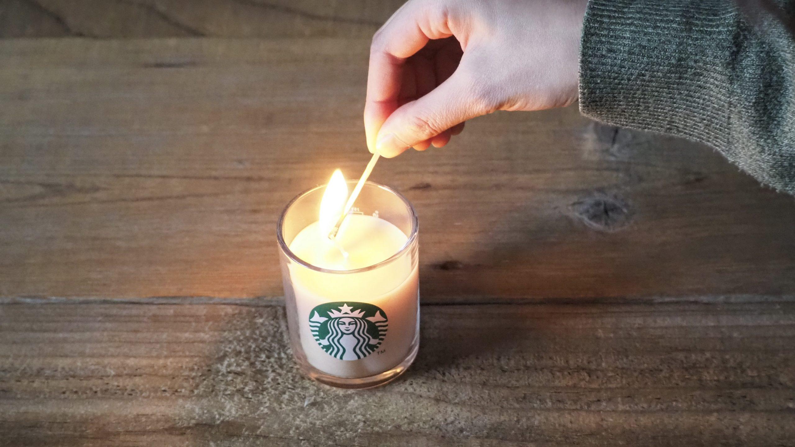 スターバックスから出てる「アロマキャンドル」が、控えめに言って最高