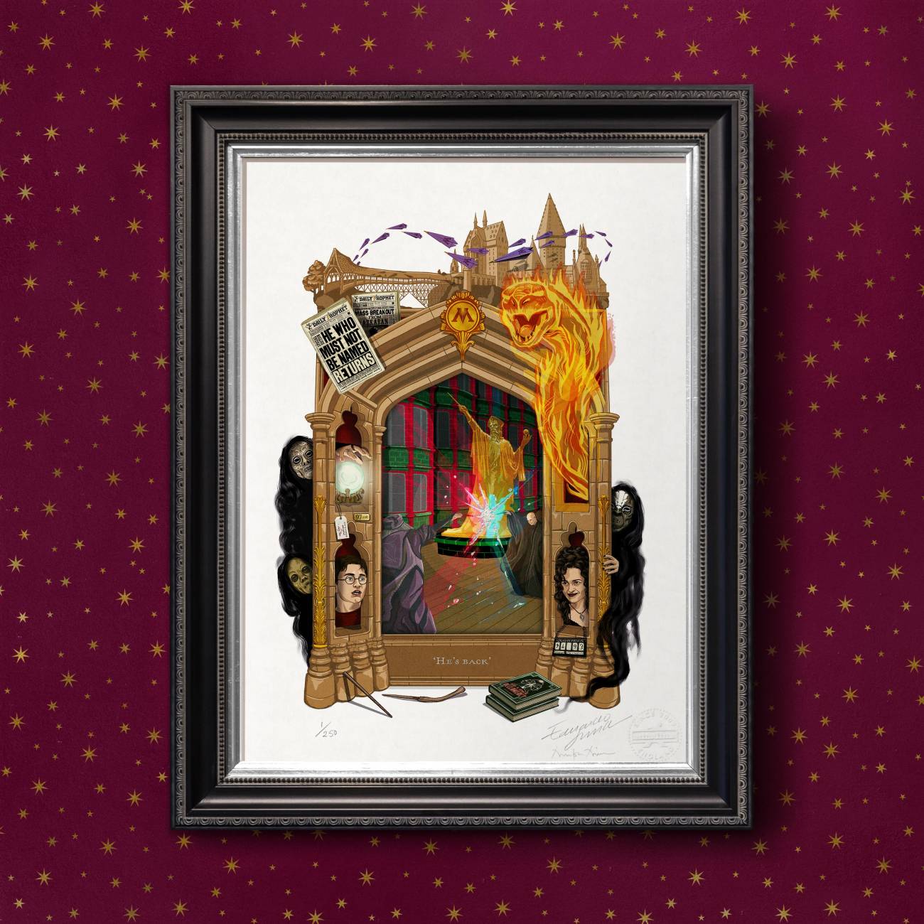 He's back' - MinaLima