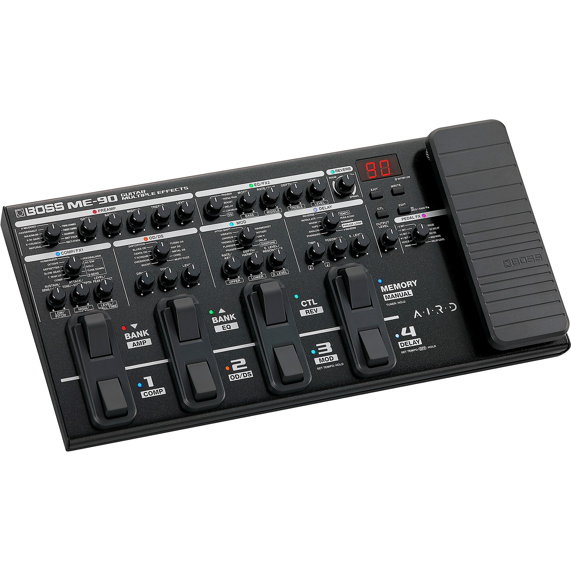 BOSS ME-90 Guitar Multi-Effects Pedal | Music & Arts