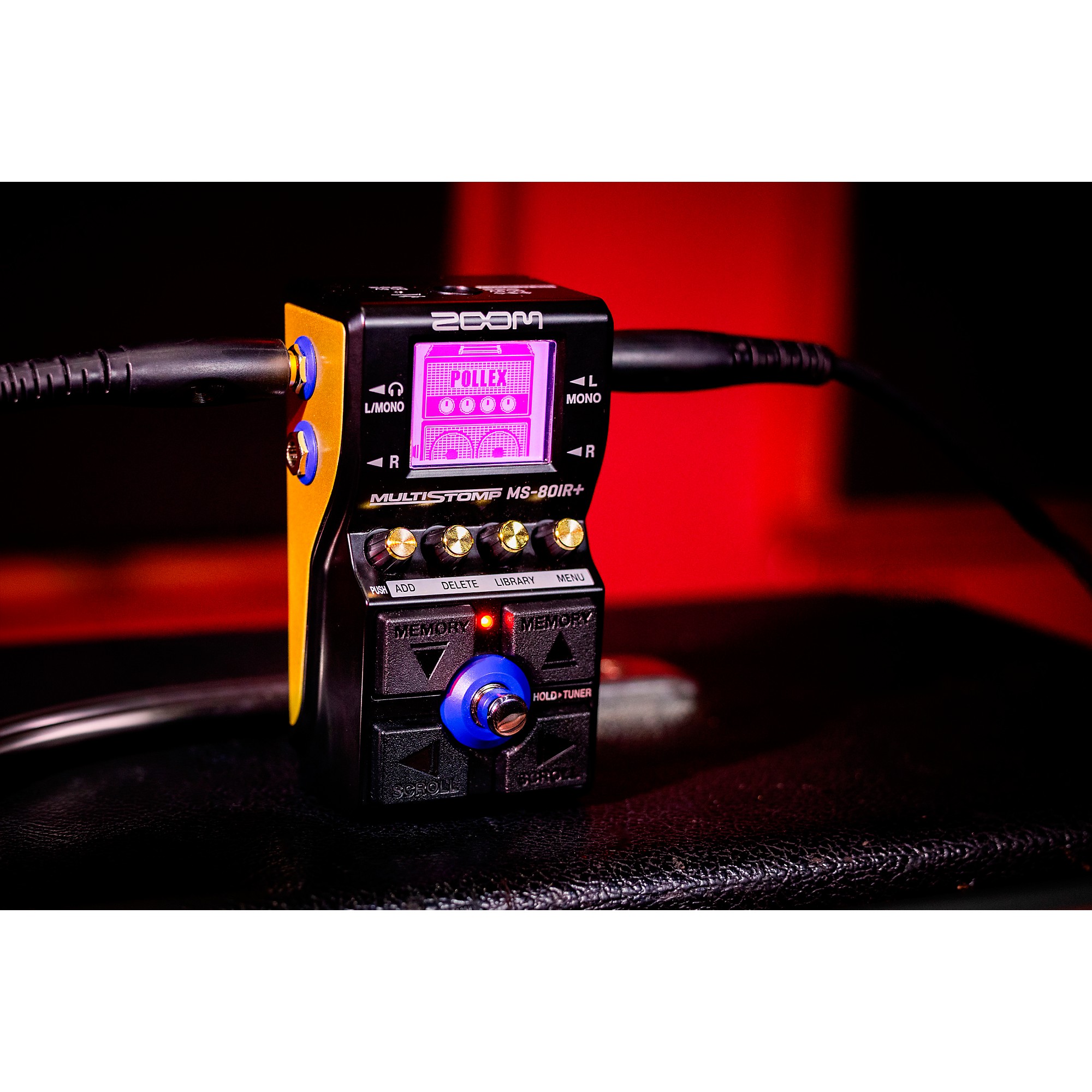 Zoom MS-80IR+ MultiStomp Pedal with Multi-Layer IR Technology