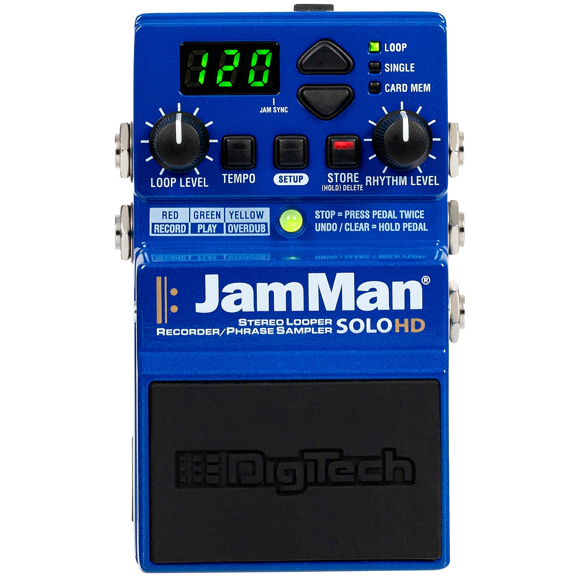 DigiTech JamMan Solo HD Stereo Looper Effects Pedal | Music & Arts