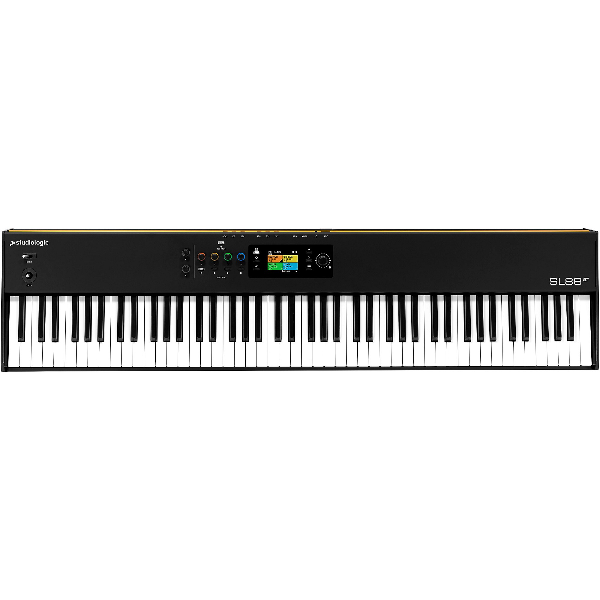 Studiologic SL88 Grand MK2 88-Key MIDI Keyboard Controller | Music