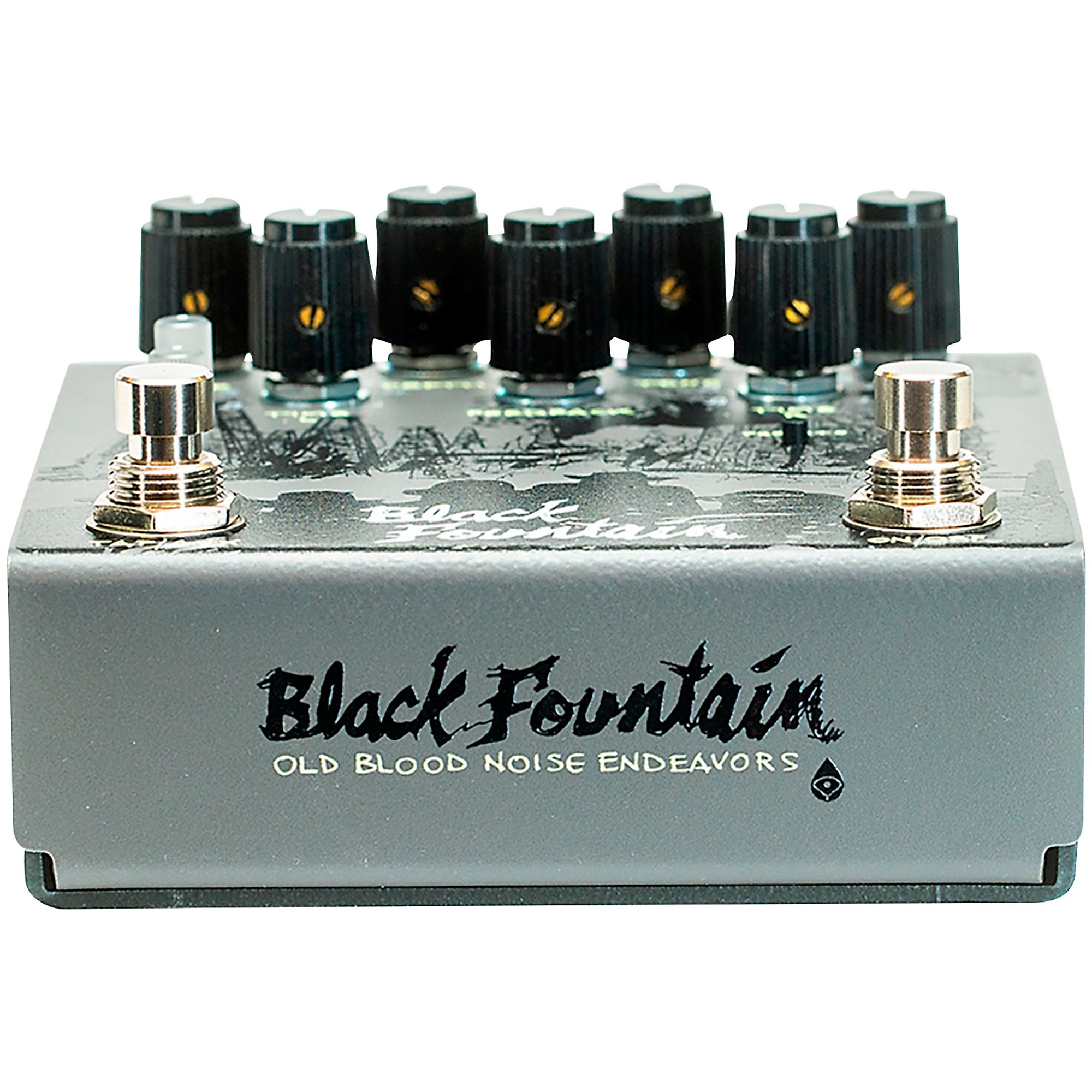 Old Blood Noise Endeavors Black Fountain Stereo Delay Effects