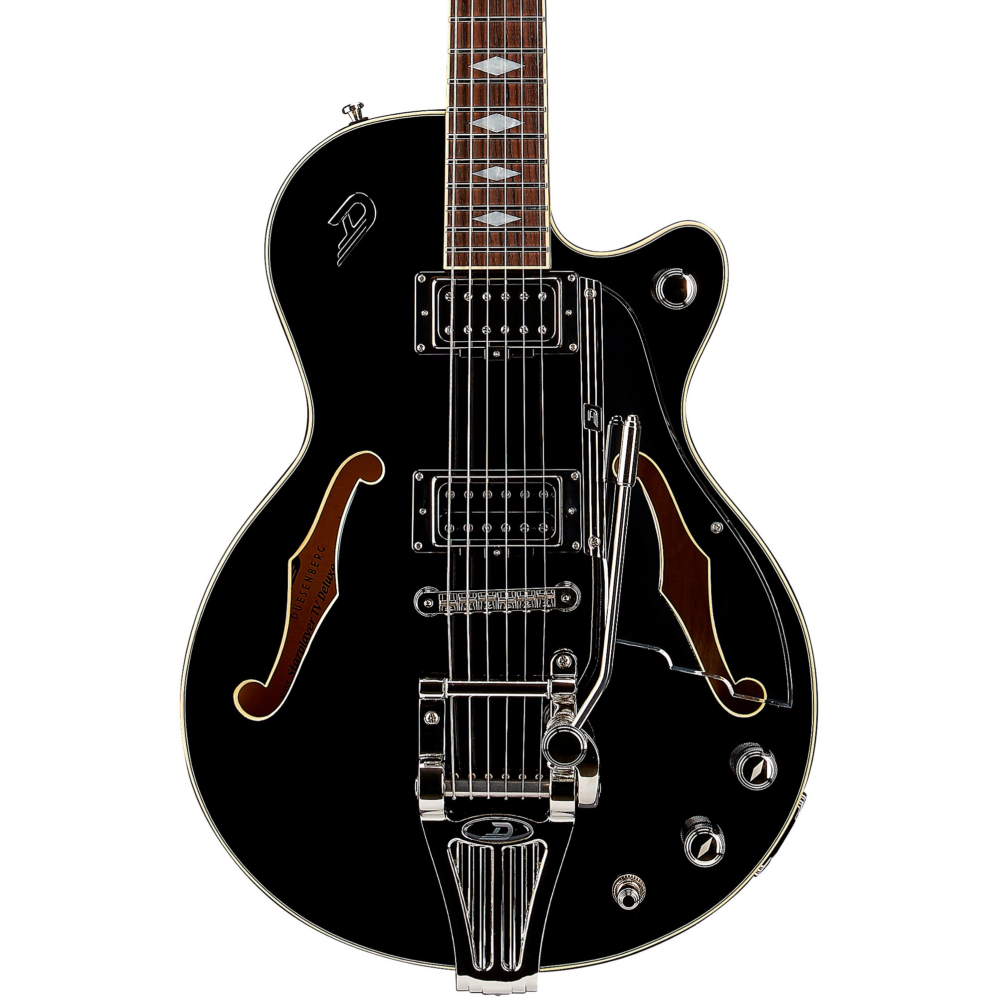 Duesenberg USA Starplayer TV Deluxe Electric Guitar Black | Music