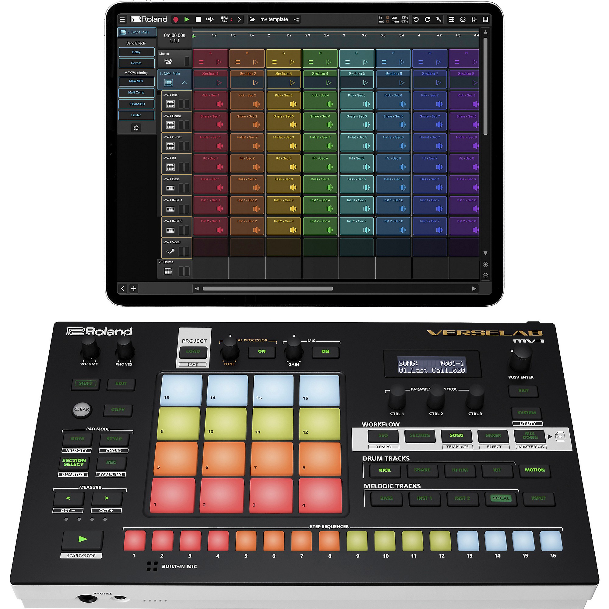 Roland Verselab MV-1 Production Studio | Music & Arts