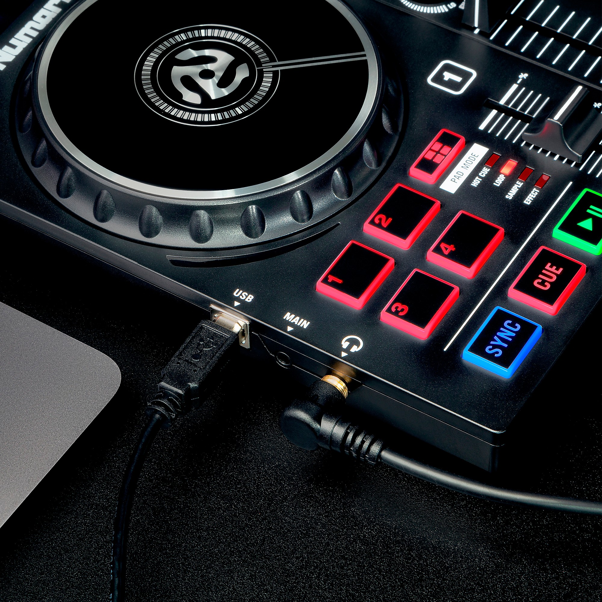 Numark Party Mix II DJ Controller With Built-in Light Show | Music