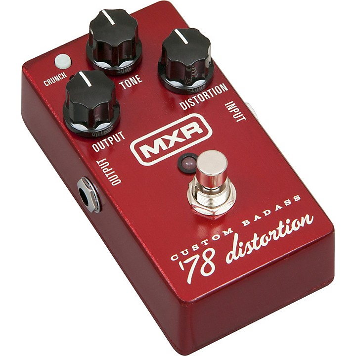 MXR M78 Custom Badass '78 Distortion Guitar Effects Pedal | Music