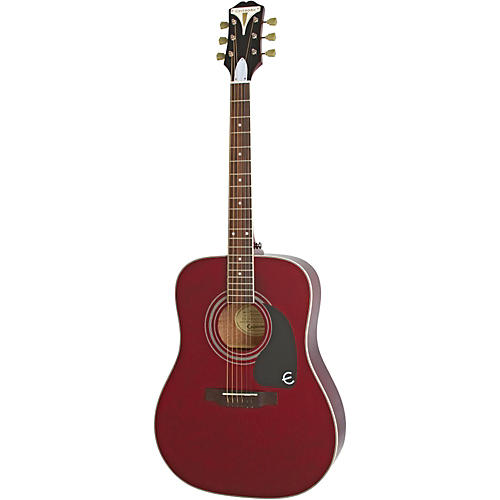 Epiphone PRO-1 PLUS Acoustic Guitar Wine Red | Musician's Friend