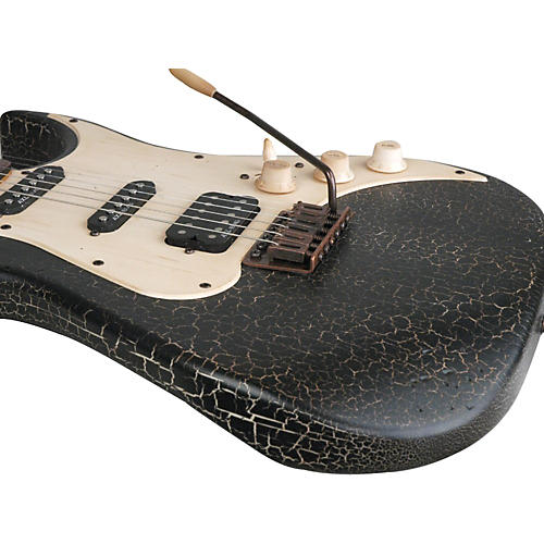 AXL Badwater SRO Electric Guitar Crackle Black | Musician's Friend