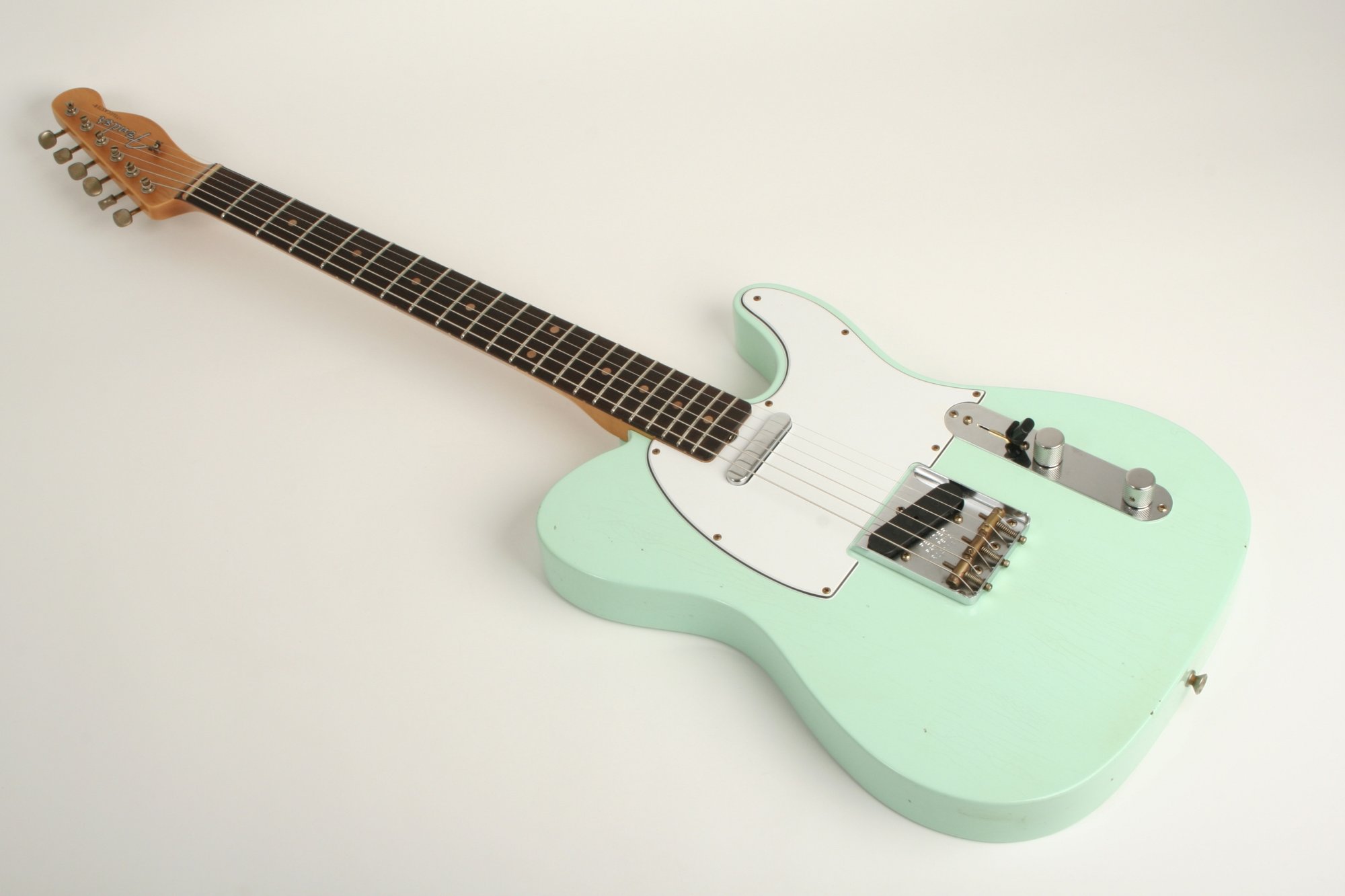 Fender Custom Shop 1960 Telecaster Journeyman Relic Surf Green R143169