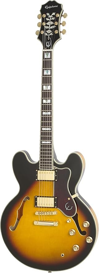 Epiphone Sheraton II Pro Electric Guitar in Vintage Sunburst