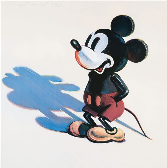 Wayne Thiebaud | Mickey Mouse | MutualArt