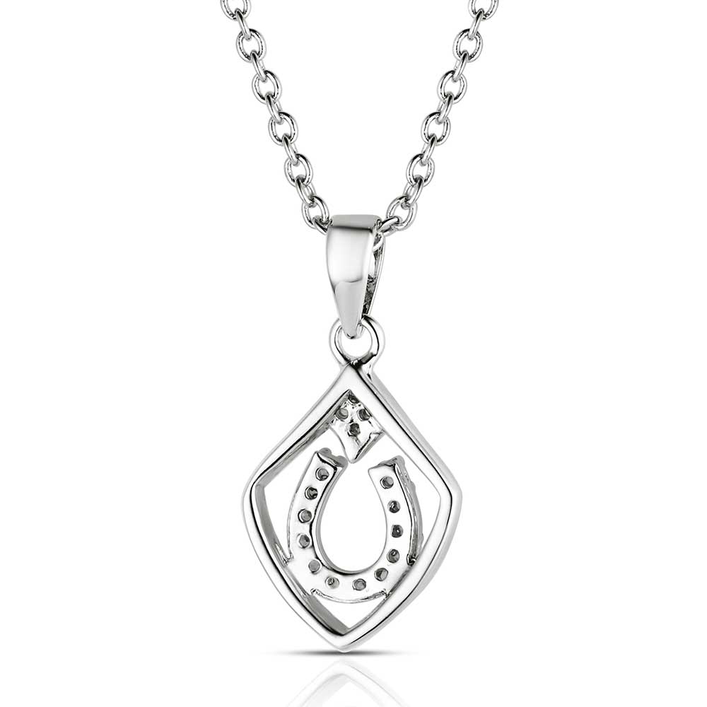 Shielded in Horseshoes Necklace | Montana Silversmiths