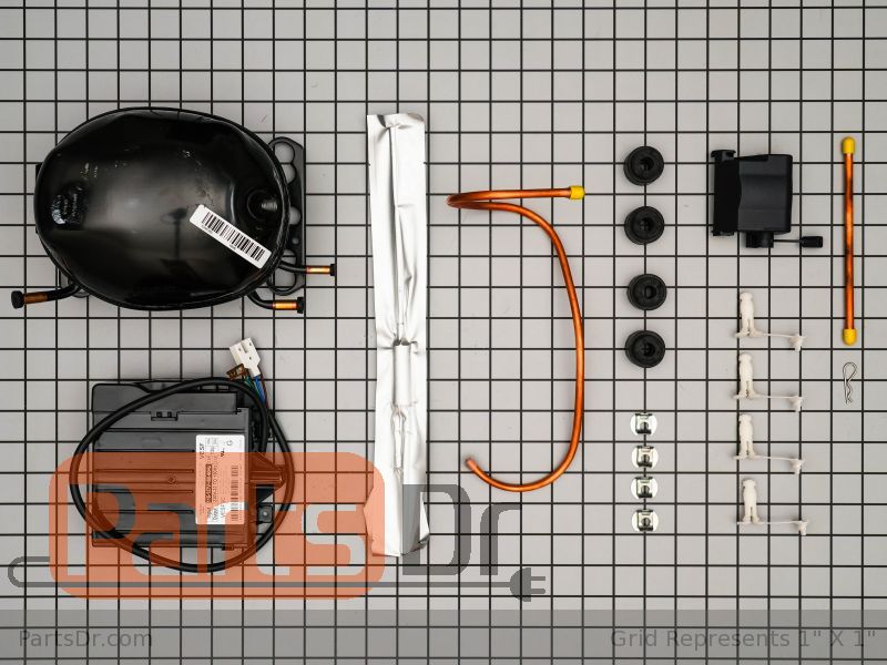 207376P - Fisher & Paykel Compressor Kit (VESF9C, 115V) | Parts Dr