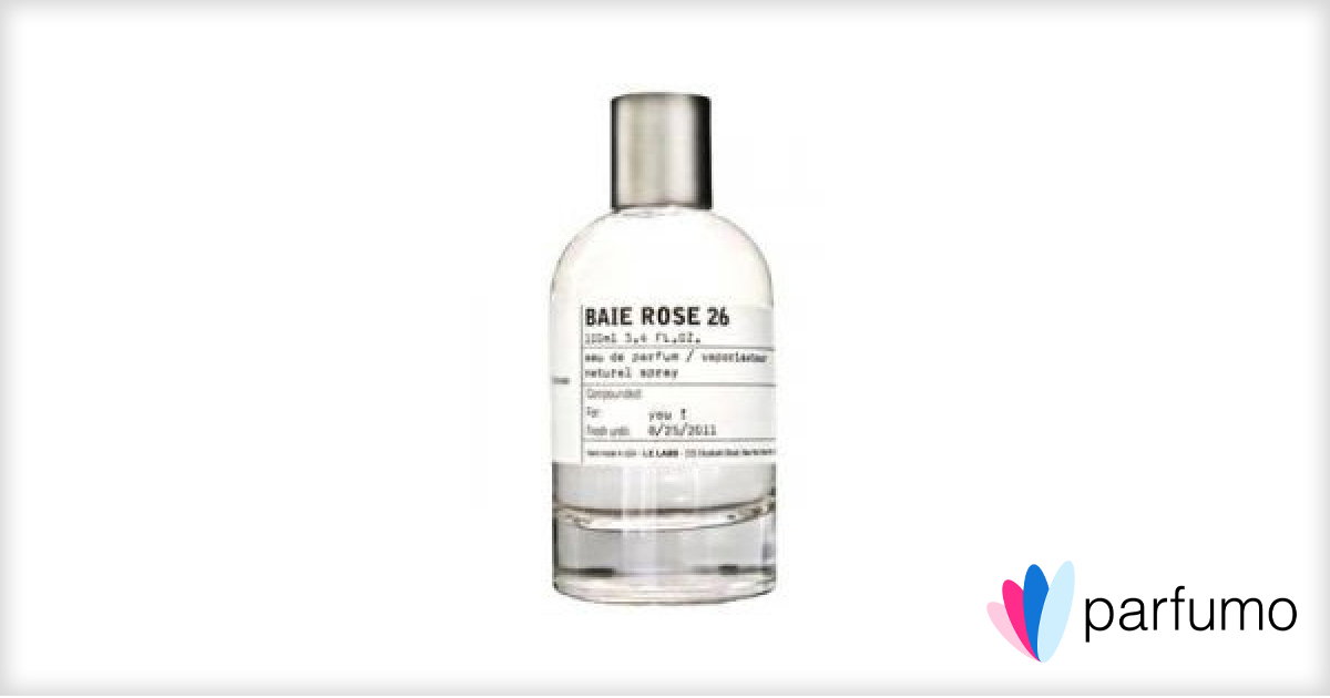 Baie Rose 26 by Le Labo » Reviews & Perfume Facts
