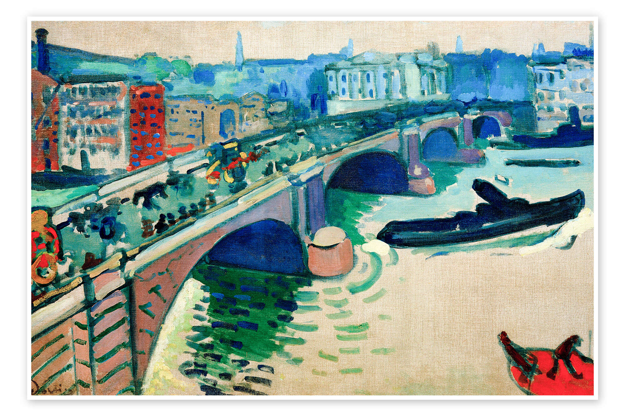 London Bridge, 1906 print by André Derain | Posterlounge