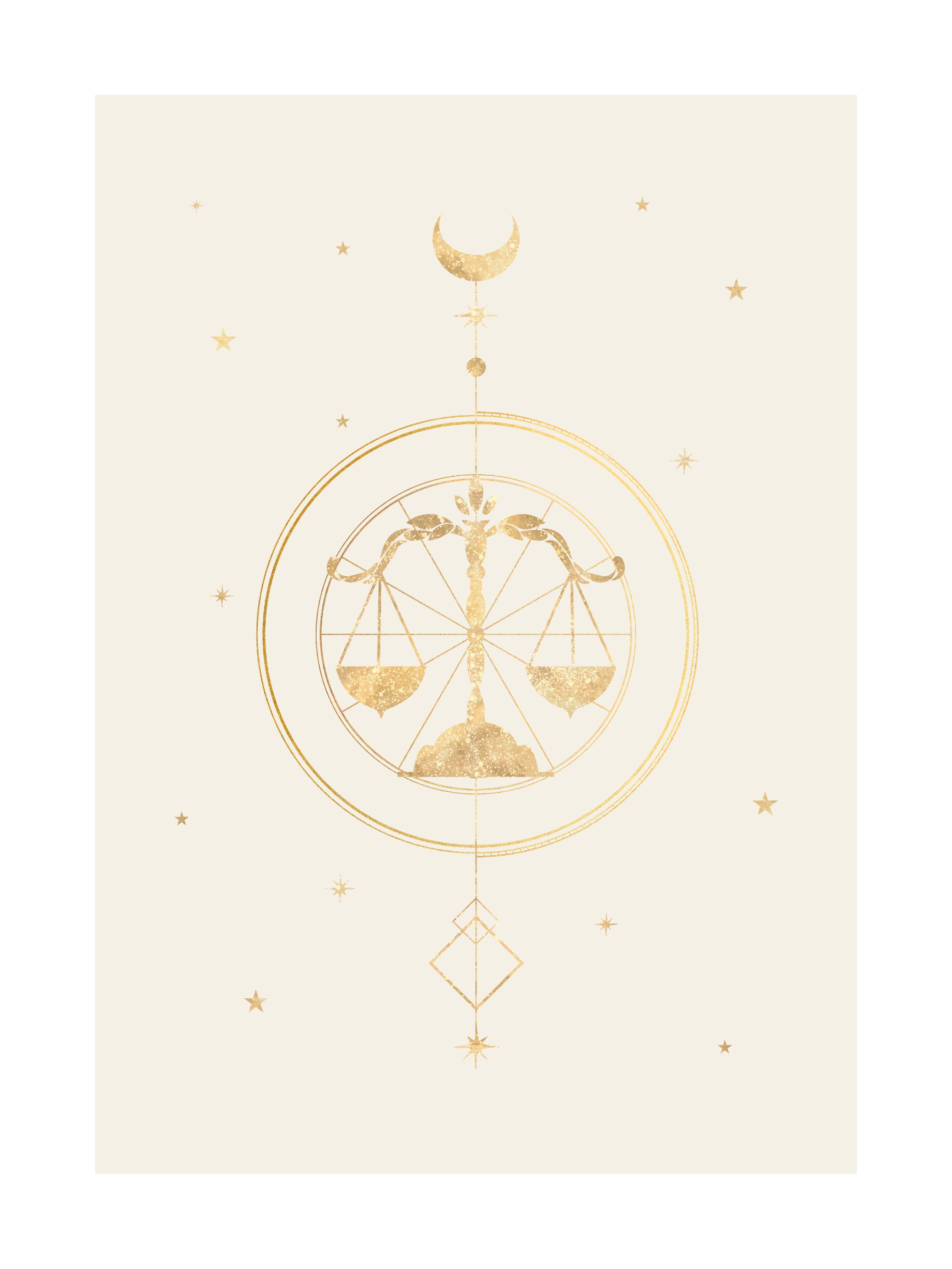 天秤座ポスター 星座アートで魅せる空間作り | Poster Store JP