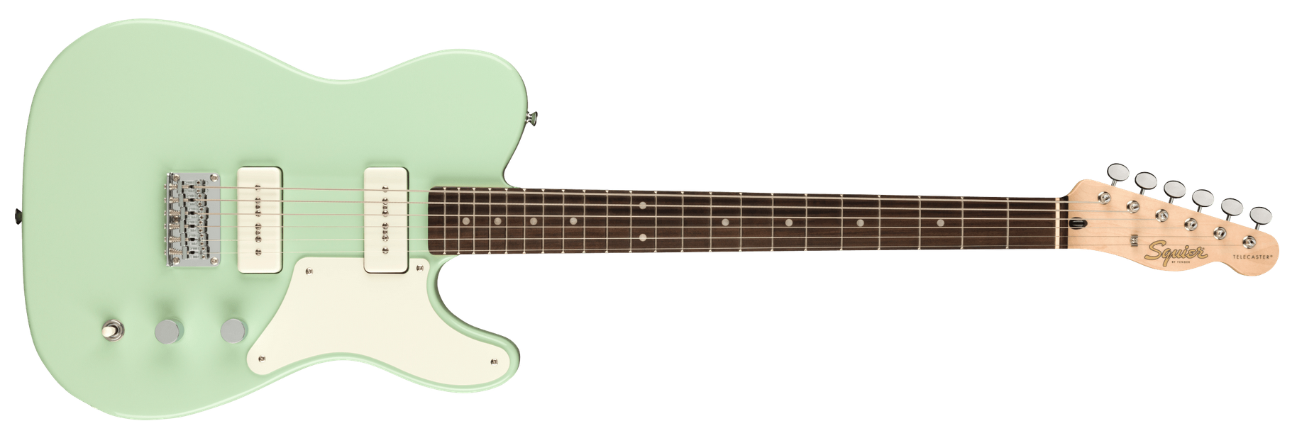 Fender Squier Paranormal Baritone Cabronita Telecaster, Surf Green