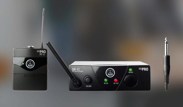 AKG WMS 40 Pro Mini Instrument Wireless System - 885038038931