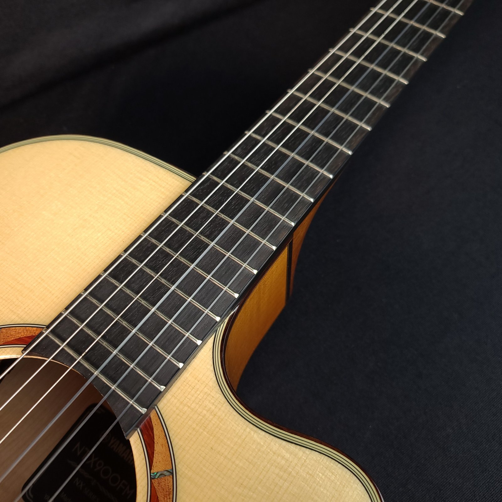 Yamaha NTX900FM Classical Nylon String Acoustic Electric Guitar C