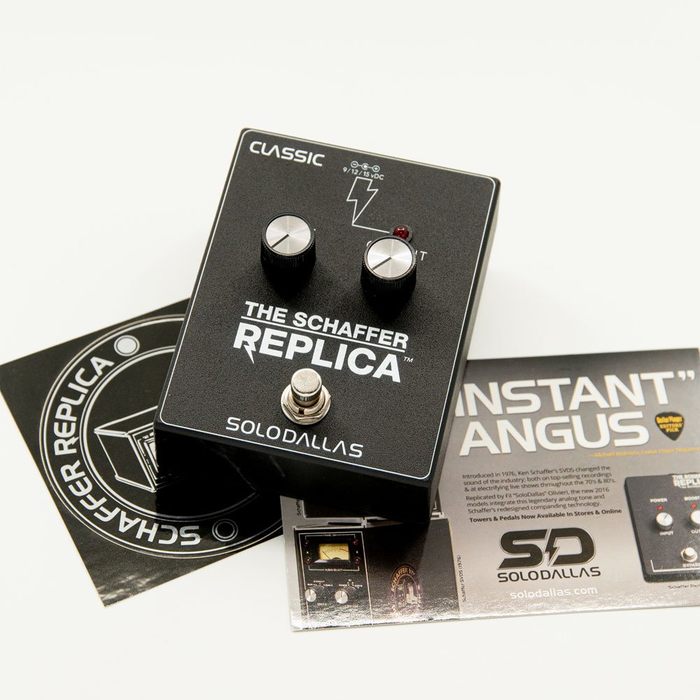 Solodallas TSR Schaffer Replica Pedal V4 - FREE POWER SUPPLY