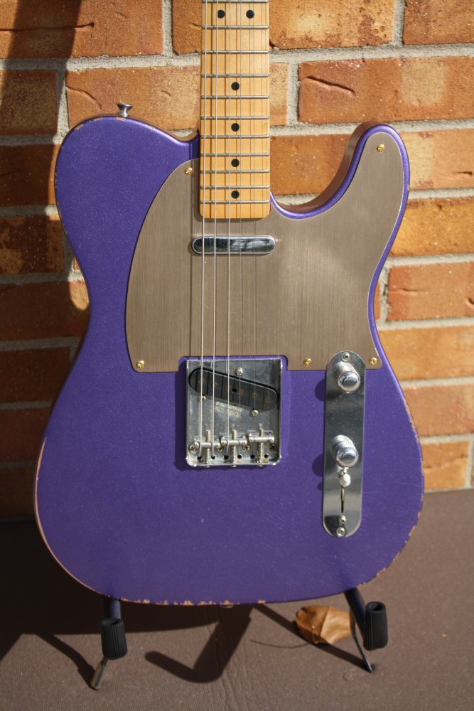 2019 Fender Road Worn '50s Telecaster- Purple Metallic MIM