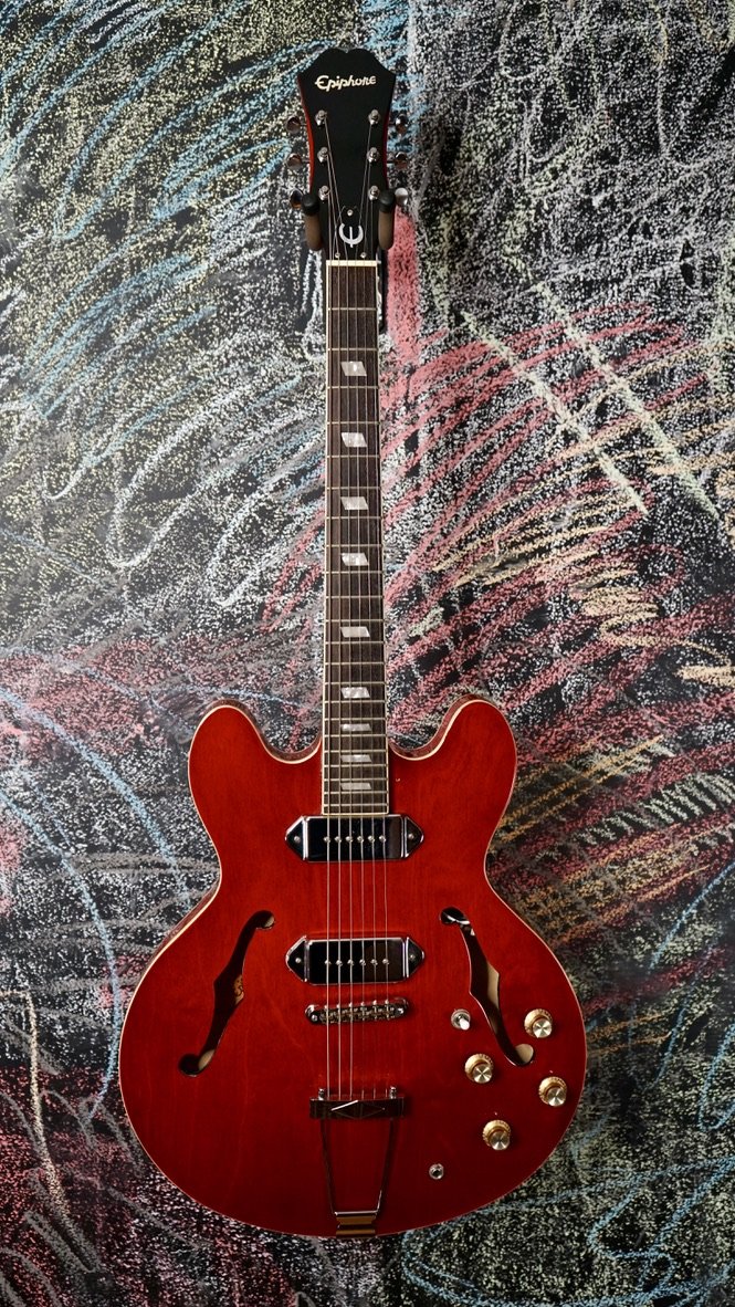 USED Epiphone Casino Cherry Red - 1