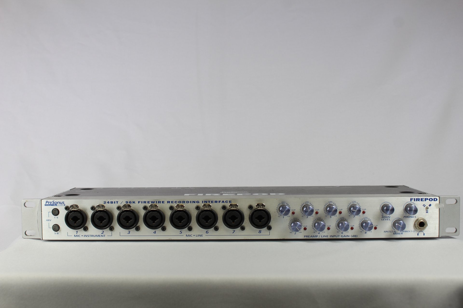 Presonus Firepod 12-In 16-Out 24-Bit 96KHz Audio Interface (Used