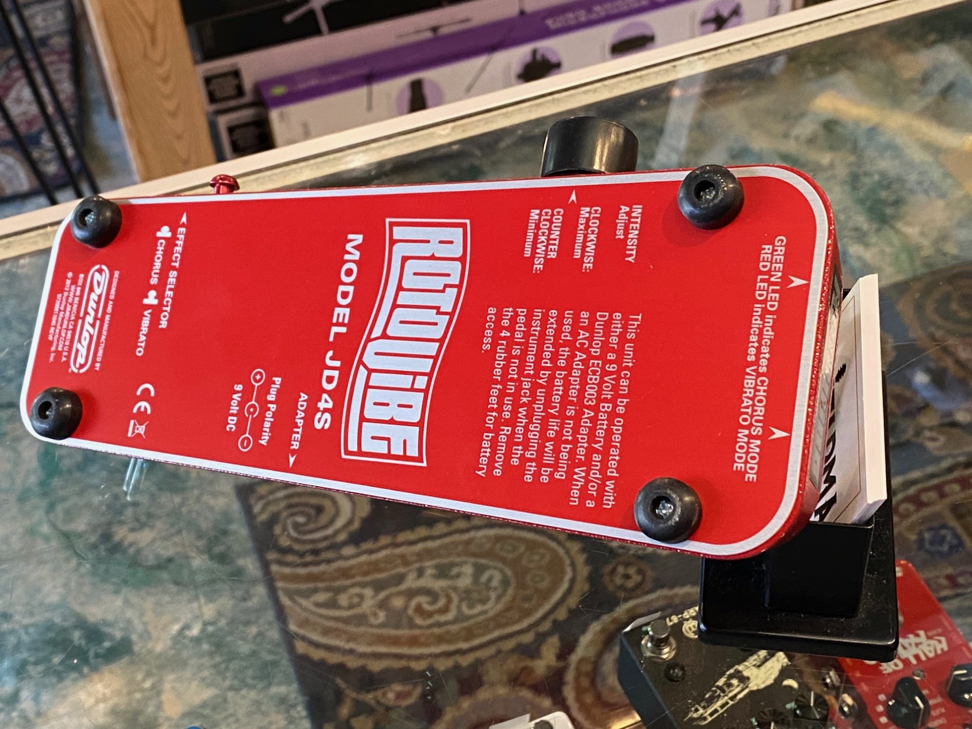 Dunlop JD4S Rotovibe pedal