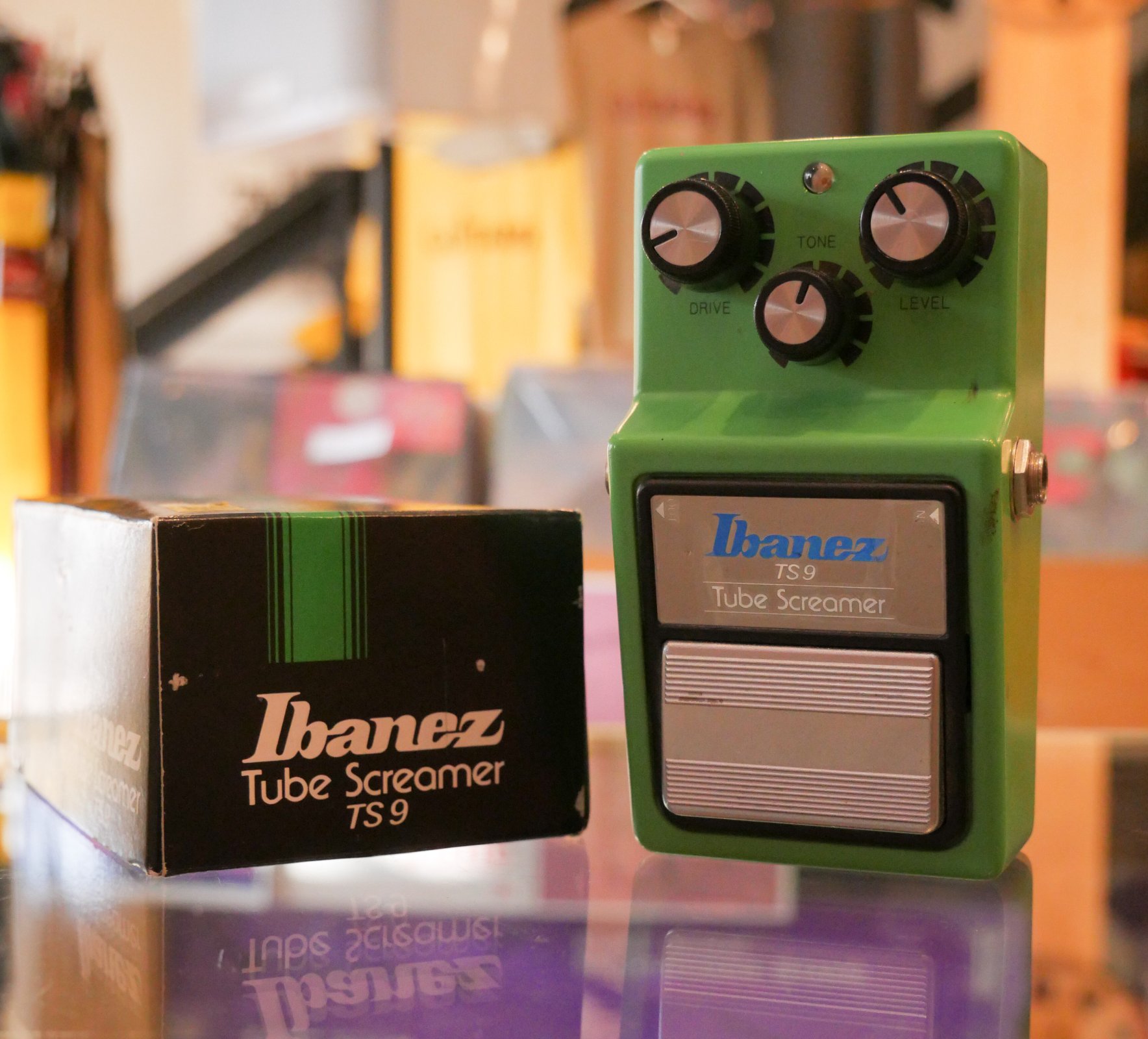 90s Ibanez TS9 Reissue Tube Screamer - Japan, Maxon battery cover