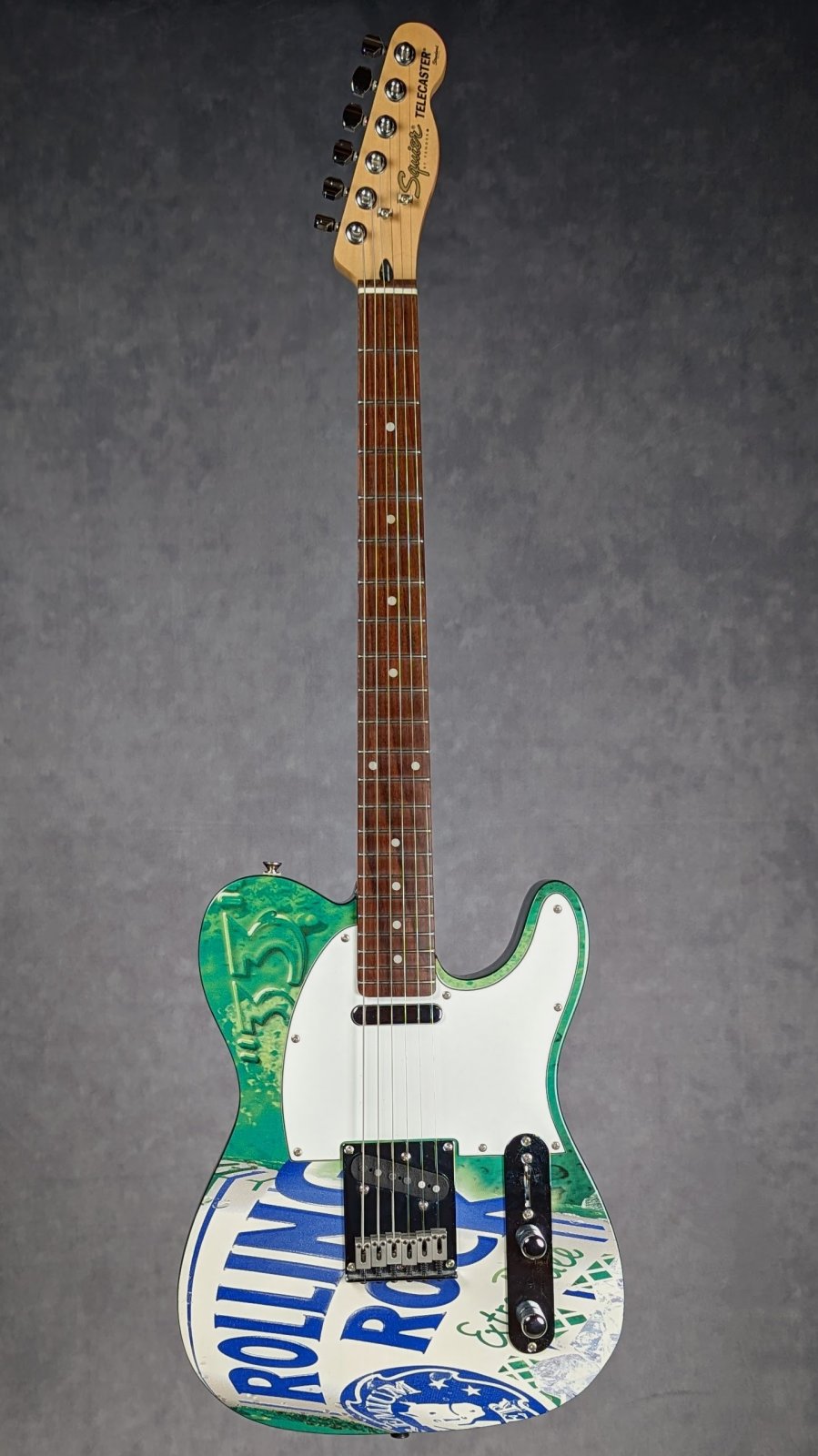 Used Squier 20th Anniversary Rolling Rock Telecaster