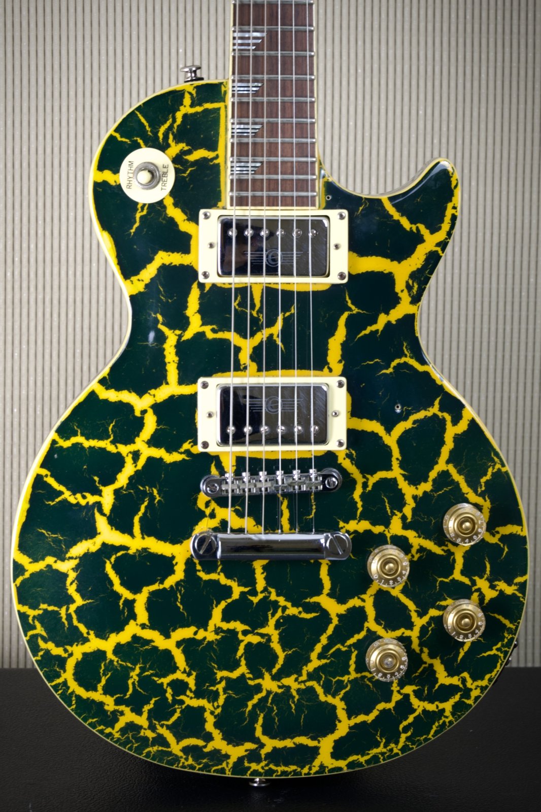 2000 Epiphone Les Paul Nuclear Extreme Limited Edition Yellow and