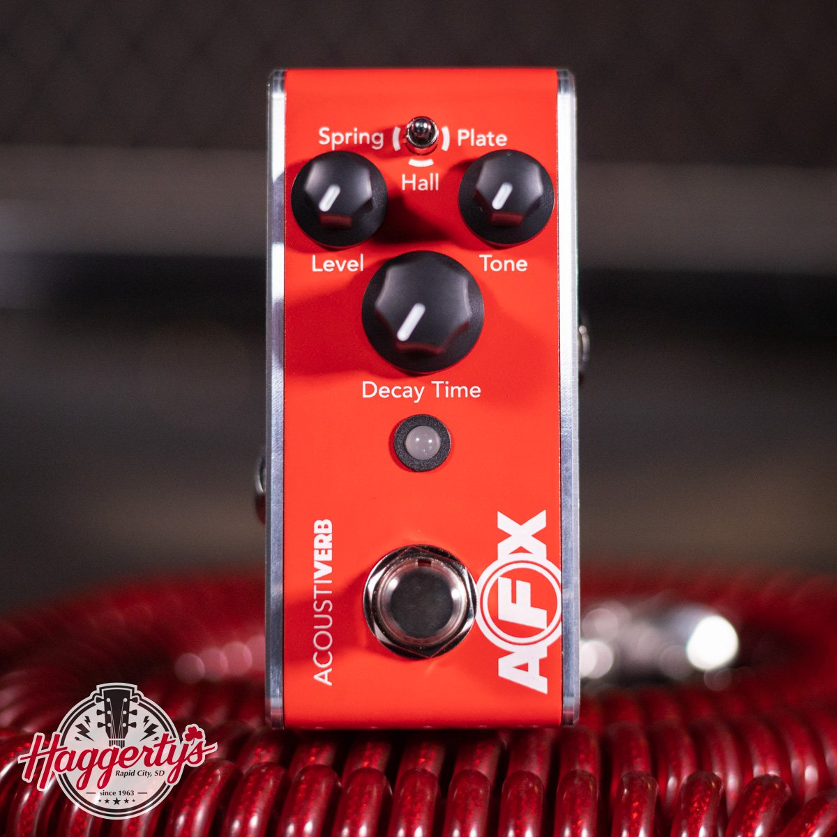 Fishman AFX AcoustiVerb Mini Reverb Pedal - 605609179524