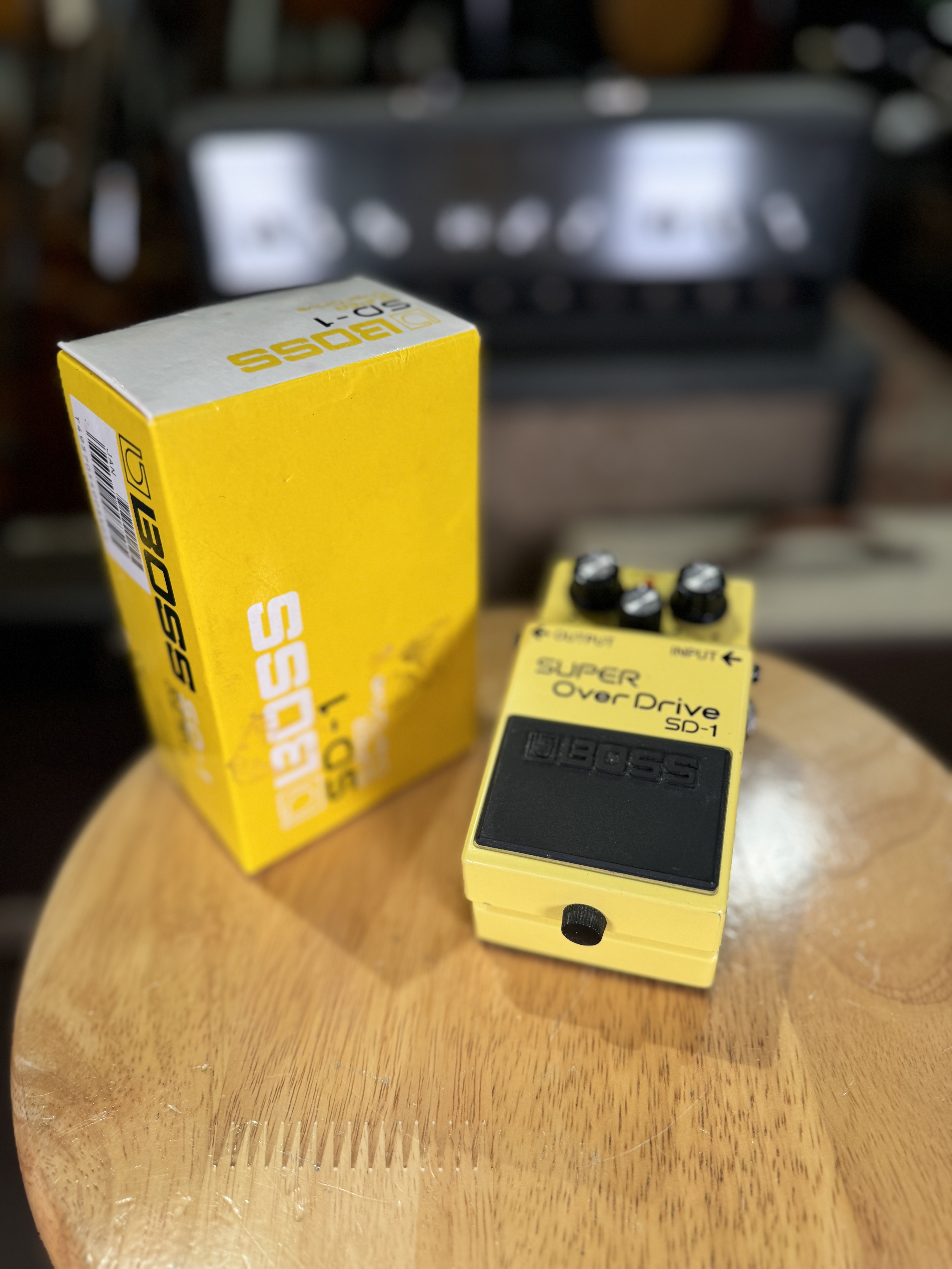 Boss SD-1 Super OverDrive (Black Label) 1988 - 1997