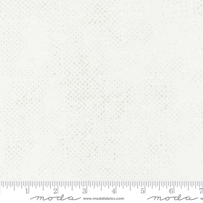 1660 11 Spotted White by Zen Chic for Moda Fabrics. 100% cotton 43
