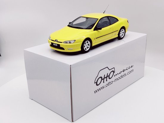Otto Mobile Peugeot 406 V6 Coupé Geel 1:18 | bol