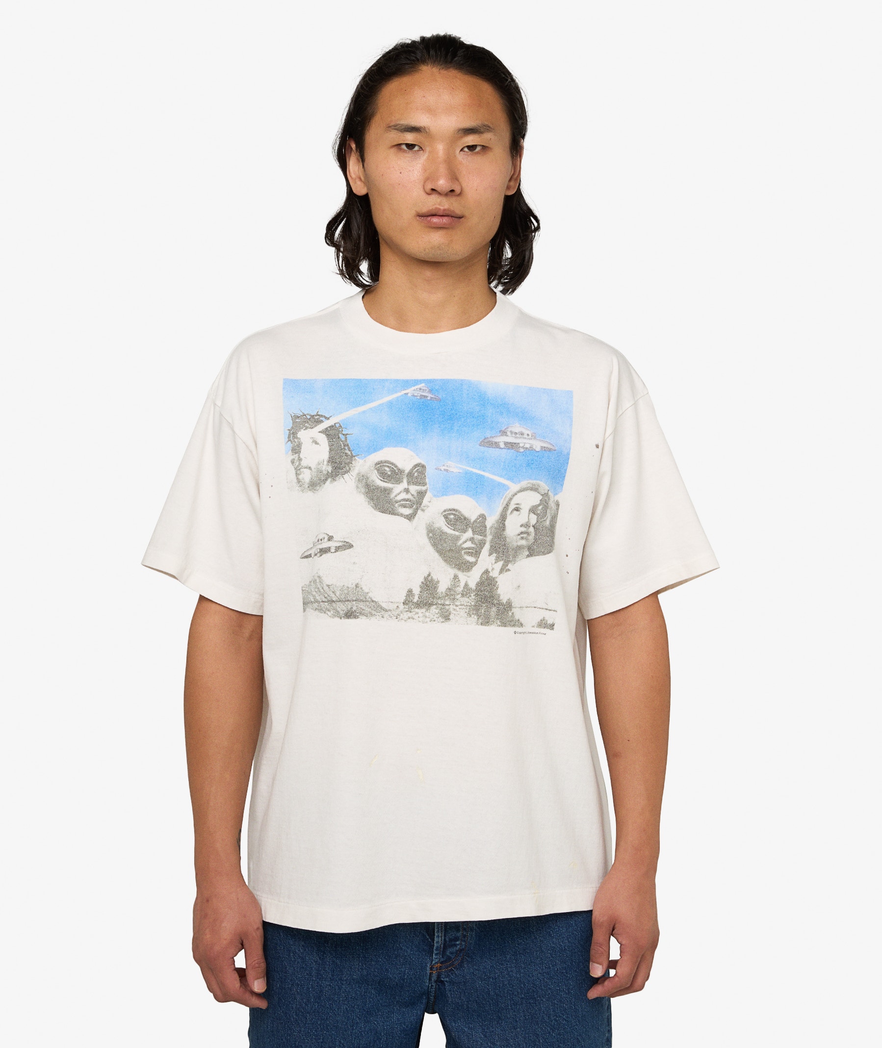 SAINT Mxxxxxx Kiki T-Shirt x Sean Wotherspoon | White | SVD USA